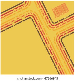 Retro background with place for your text