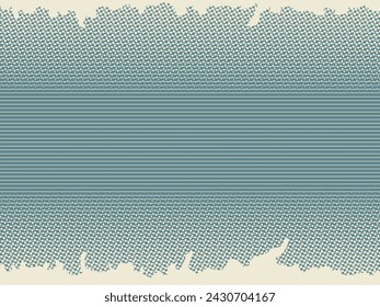 Retro background pop art style vector, groovy vintage