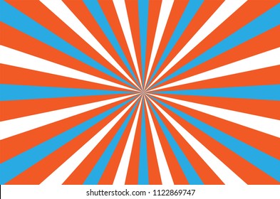 Retro background rays, color wallpaper