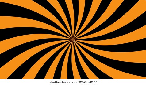 Retro Hintergrund mit Rochen oder Streifen in der Mitte. Sonnenaufgang oder Sonnenbrand brachen zurück. Stern brach abstrakte Kulisse aus. Vektorgrafik