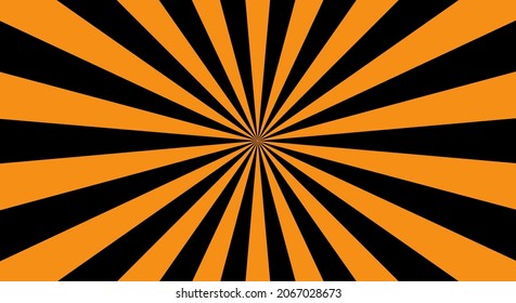 Retro background with rays or stripes in the center. Sunburst or sun burst retro background. Star burst abstract backdrop. Vector illustration