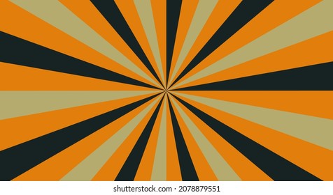 Fondo retro con rayas o rayas en el centro. La explosión de sol o el fondo retro reventan. Estrella reventó fondo abstracto. Ilustración del vector
