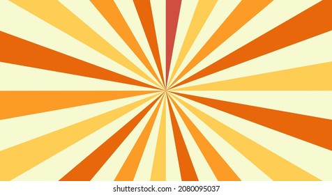 Fondo retro con rayas o rayas en el centro. La explosión de sol o el fondo retro reventan. Estrella reventó fondo abstracto. Ilustración del vector