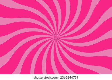 Retro background with rays or stripes in the center. Sunburst or solar burst retro background. Starburst abstract background. Vector illustration