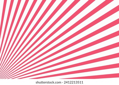 Retro background with rays or stripes in the center. Sunburst or solar burst retro background. Starburst abstract background. Vector illustration