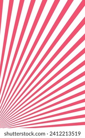 Retro background with rays or stripes in the center. Sunburst or solar burst retro background. Starburst abstract background. Vector illustration