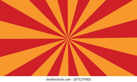 Retro background with red and orange lines. Adobe illustrator EPS8