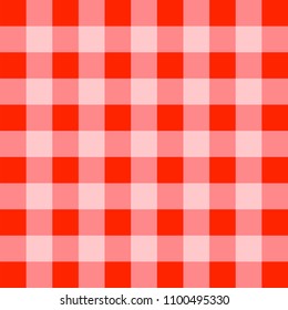 Retro background, red square. Vintage style, red square, retro pattern. Table, cooking, cotton, kitchen style. Retro red background. Fashion kitchen table style. Happy, fun cotton. Vector illustration