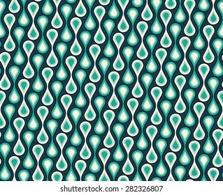 Retro background. Seamless pattern. Vector.