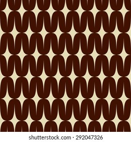 Retro background. Seamless pattern. Vector.