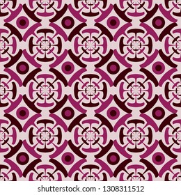 Retro background. Seamless pattern.Vector.