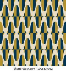 Retro background. Seamless pattern.Vector.