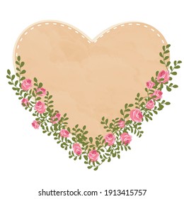 retro background in the shape of a heart for valentines day greeting card valentine for loved one