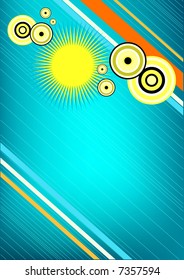 retro background and space for text or photos