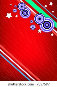 retro background and space for text or photos