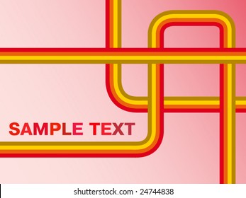retro background with striped lines