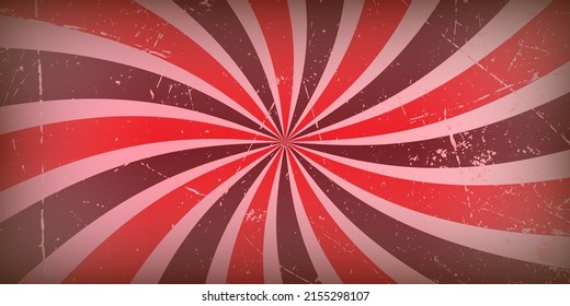 Retro background with stripes in the center. Vintage retro background, texture background, pop art vector illustration.