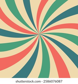 retro background with stripes. Vintage background. circus theme