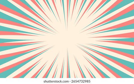 Fondo retro de un cómic de superhéroes en estilo de arte pop. Plantilla de estilo de arte Pop para texto de superhéroes en cómics, burbuja de discurso, mensaje. Vector 10.