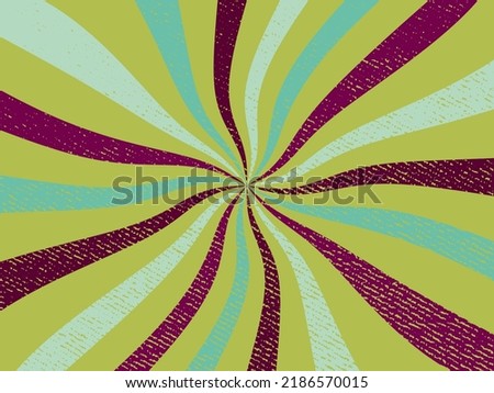 Retro background of a swirl of color with grudge texture. EPS10