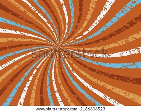 Retro background of a swirl of color with grudge texture. EPS10