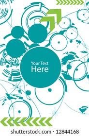 retro background for text