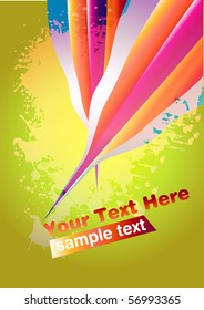 retro background for text