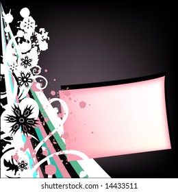 retro background for text or photo
