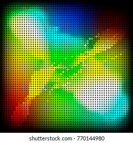 Retro background, transition bright colors, vector background. Vector backdrop of geometric shape.