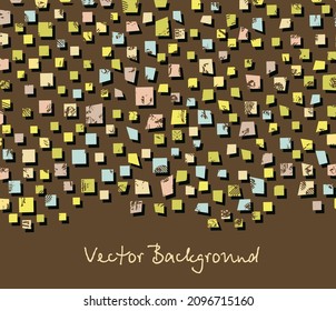 Retro  background, use for covers, banners, flyers and posters with abstract  geometric design.