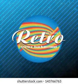 Retro background/ vector