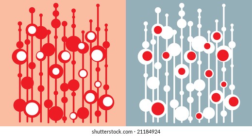 Retro background. Vector.