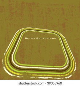 Retro background. Vector.