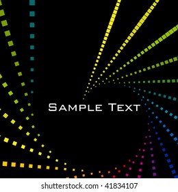 Retro background. Vector.