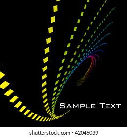 Retro background. Vector.