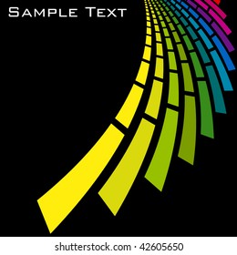 Retro background. Vector.