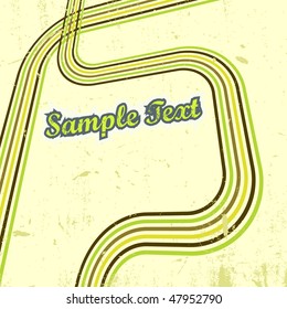 Retro background. Vector.