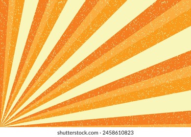 Retro background vector, retro background design with rays,sunlight pattern,poster,circus placard