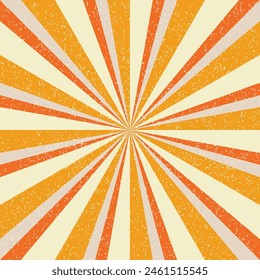 Retro background vector, retro background design with rays,sunlight pattern,poster,circus placard