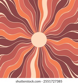 Projeto de ilustração de vetor de fundo retrô