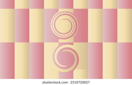 Retro background with a vintage pattern