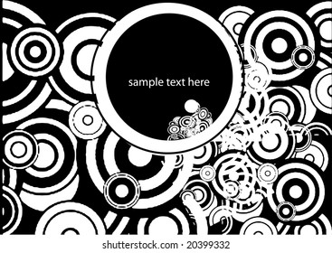 retro background for your text vector
