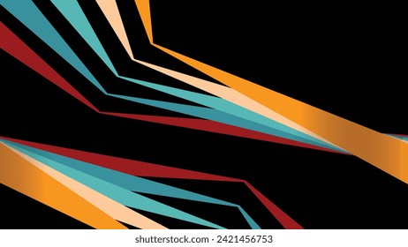 retro backgrounds of the 70s. Abstract vintage backgrounds. Vector illustration in a simple linear style-design templates.
