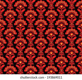 Retro backgtound. Seamless vector pattern