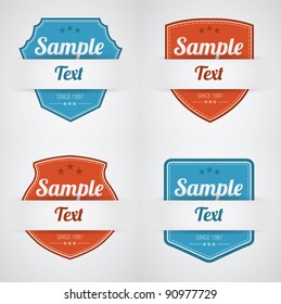 Retro Badge Collection