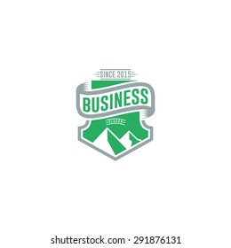 Retro badges logo