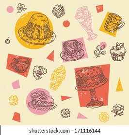 Retro Bakery Pattern