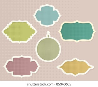 retro banners
