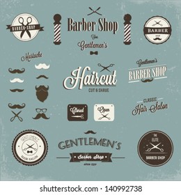 Retro barber shop