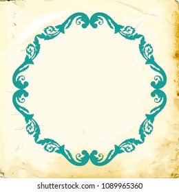 Retro baroque decorations element with flourishes calligraphic ornament. Vintage style design collection for Posters, Placards, Invitations, Banners, Badges and Logotypes.